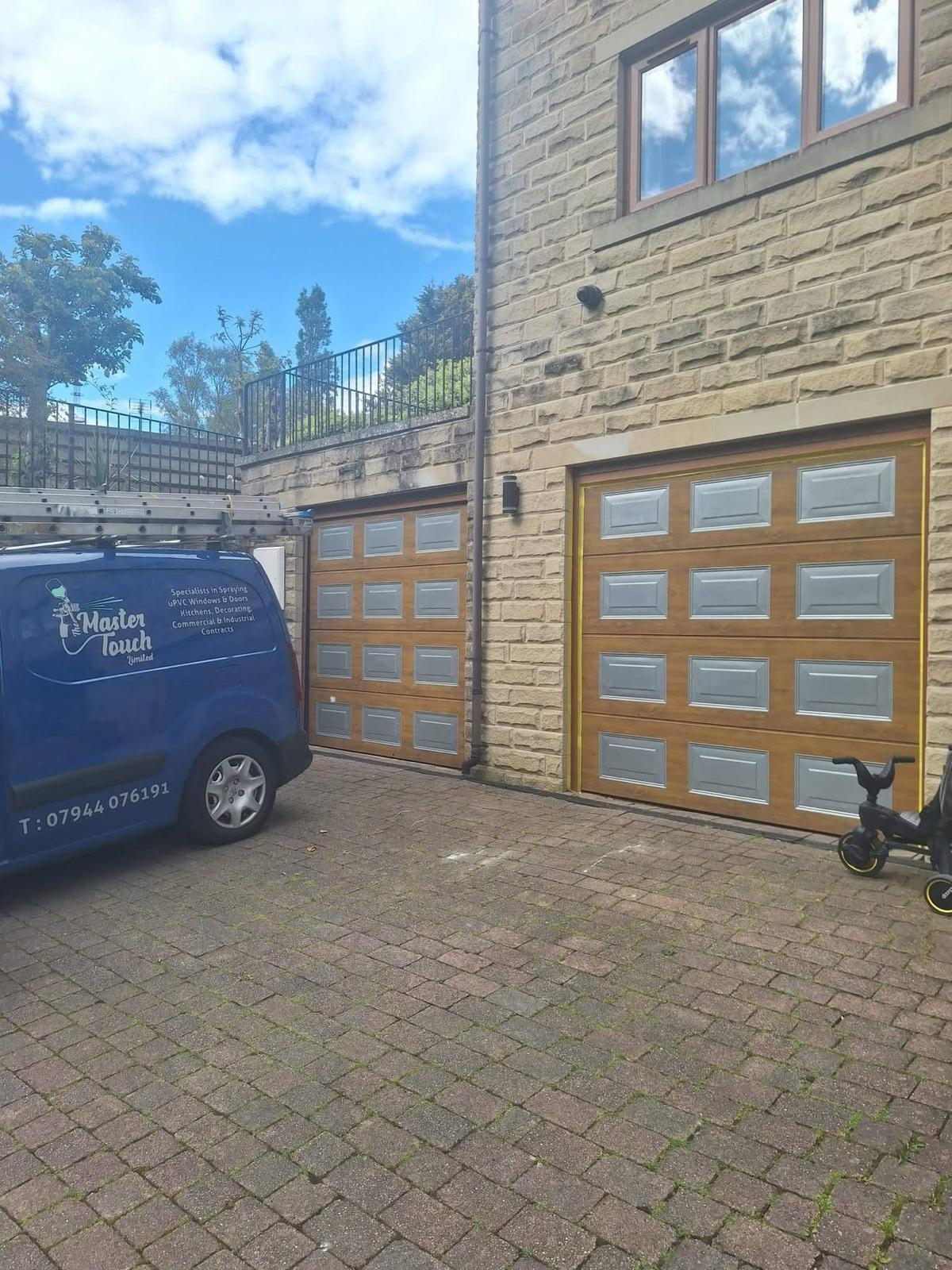 Shutters & Garage Doors — Before