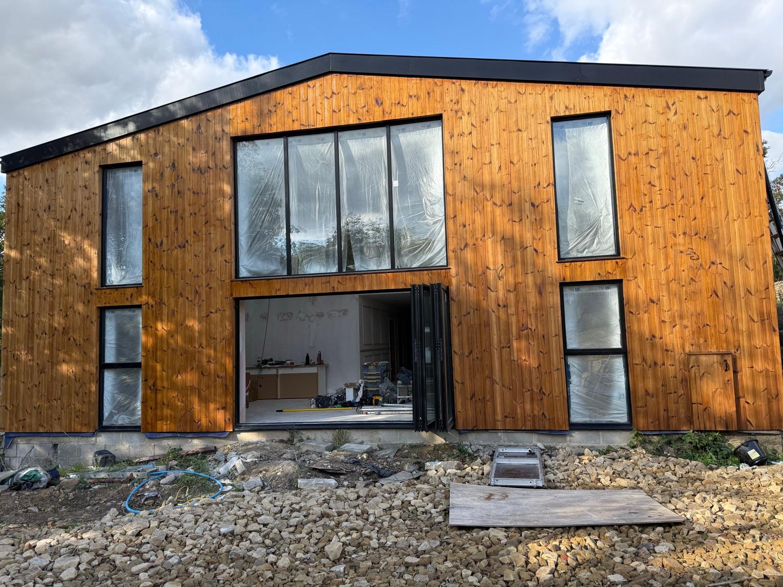 Staining & Wood Treatments — finished result
